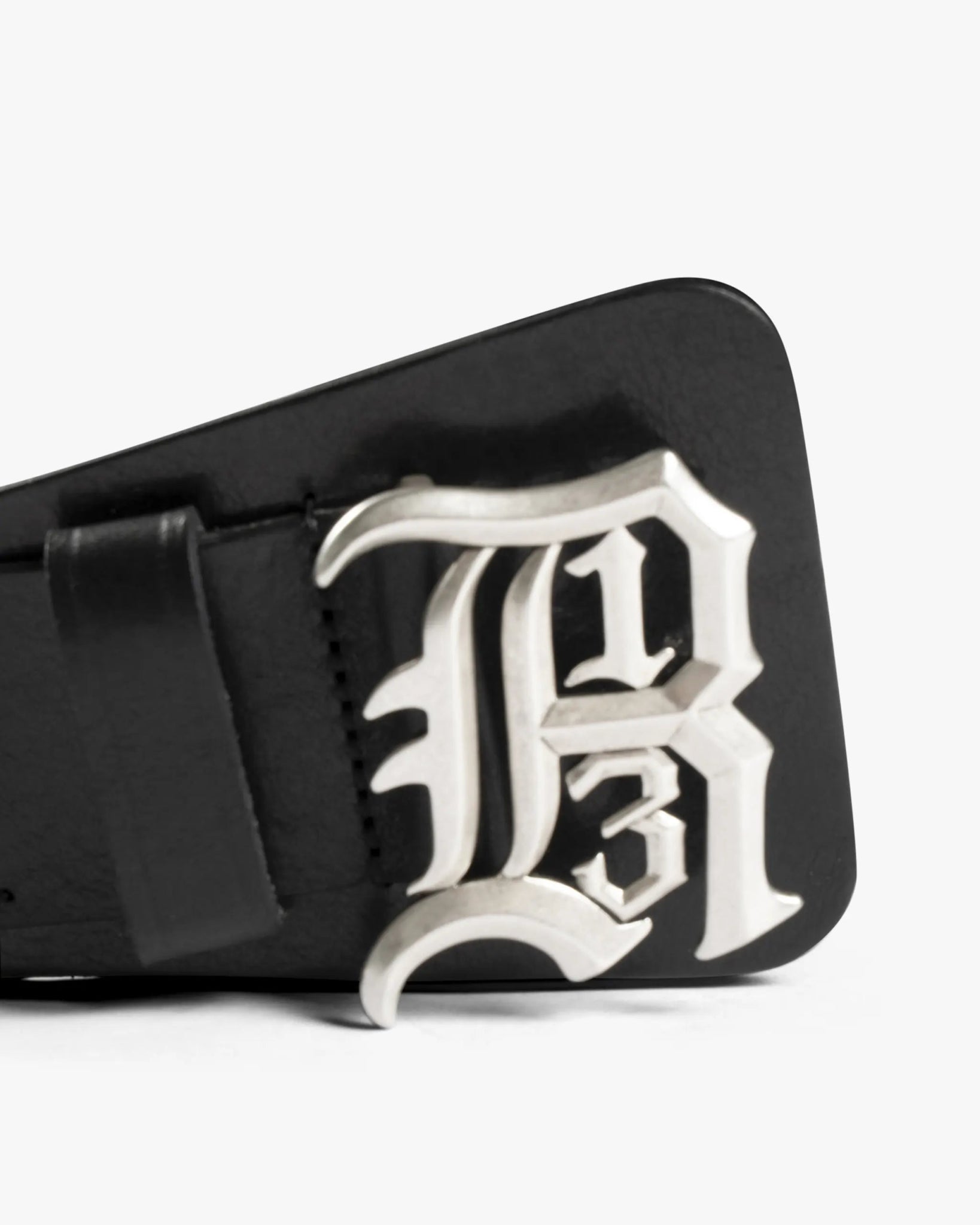 Schwarzer Logo - Schnallen - Gürtel von R13 New York - Belts R13 WOMEN