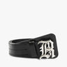 Schwarzer Logo - Schnallen - Gürtel von R13 New York - Belts R13 WOMEN
