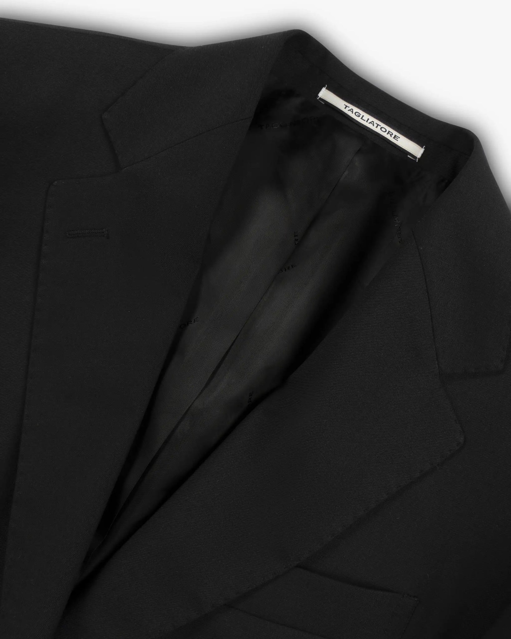 Schwarzer Modischer Maxi Blazer mit Schmuck Knopf Detail von Tagliatore - Blazers TAGLIATORE
