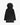 Schwarzer offener Parka mit Waschbärbesatz von Nigel Preston - Coats & Jackets NIGEL PRESTON