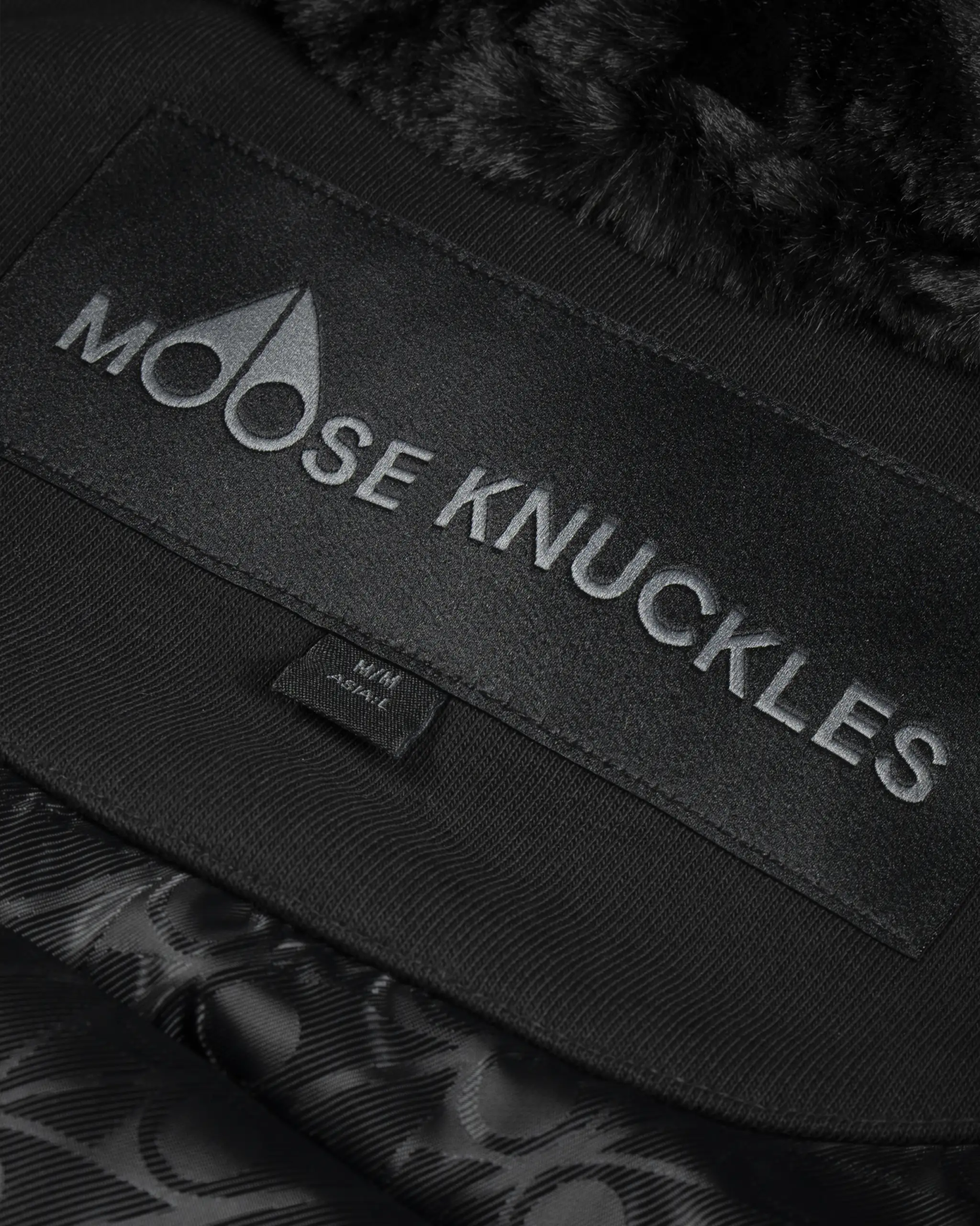 Schwarzer Unisex Icon Zip Sweater von Moose Knuckles - Jumpers & Cardigans MOOSE KNUCKLES