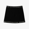 Schwarzer Woll Crepe Stretch Chanel Rock von Seafarer - Skirts SEAFARER
