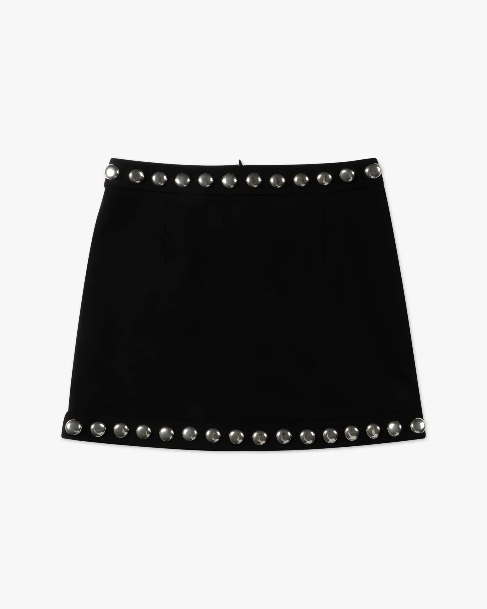 Schwarzer Woll Crepe Stretch Chanel Rock von Seafarer - Skirts SEAFARER
