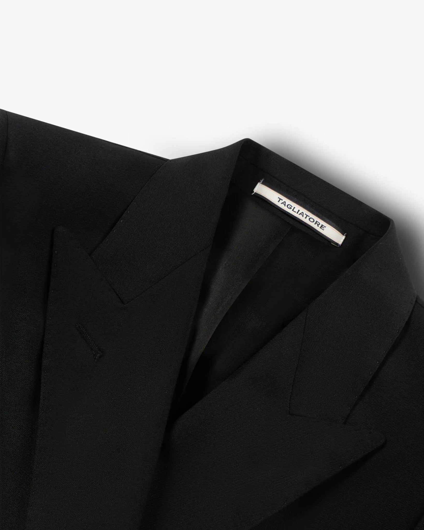 Schwarzer Zweireiher Blazer von Tagliatore - Blazers TAGLIATORE