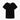 Schwarzes Baumwolle Modal V Shirt von Eterne - Shirts ETERNE
