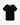 Schwarzes Baumwolle Modal V Shirt von Eterne - Shirts ETERNE