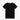 Schwarzes Halbarm Rundhals Basic Shirt von Majestic Filatures Deluxe - Shirts MAJESTIC