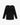 Schwarzes Kellerfalten Langarm Rundhals Shirt von Majestic Filatures Deluxe - Shirts MAJESTIC
