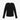Schwarzes Long Sleeve Open Crew Neck T-Shirt von Michael Stars - Shirts MICHAEL STARS