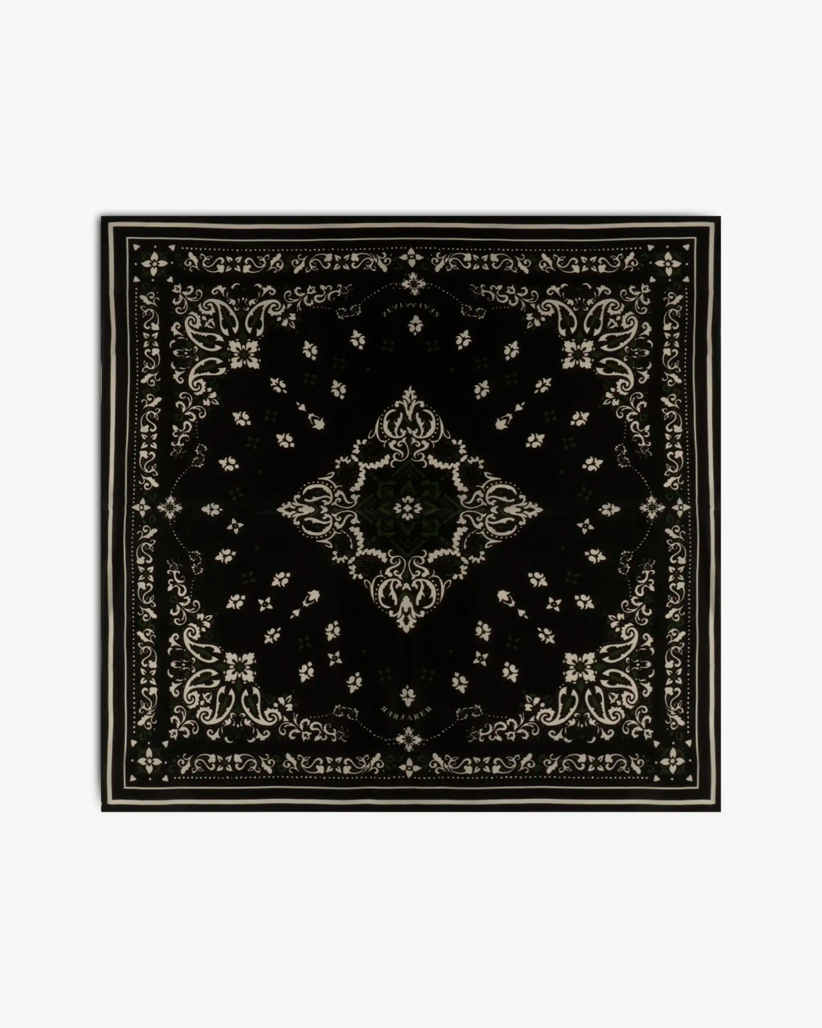 Schwarzes Seiden Bandana Tuch von Seafarer - Accessories SEAFARER