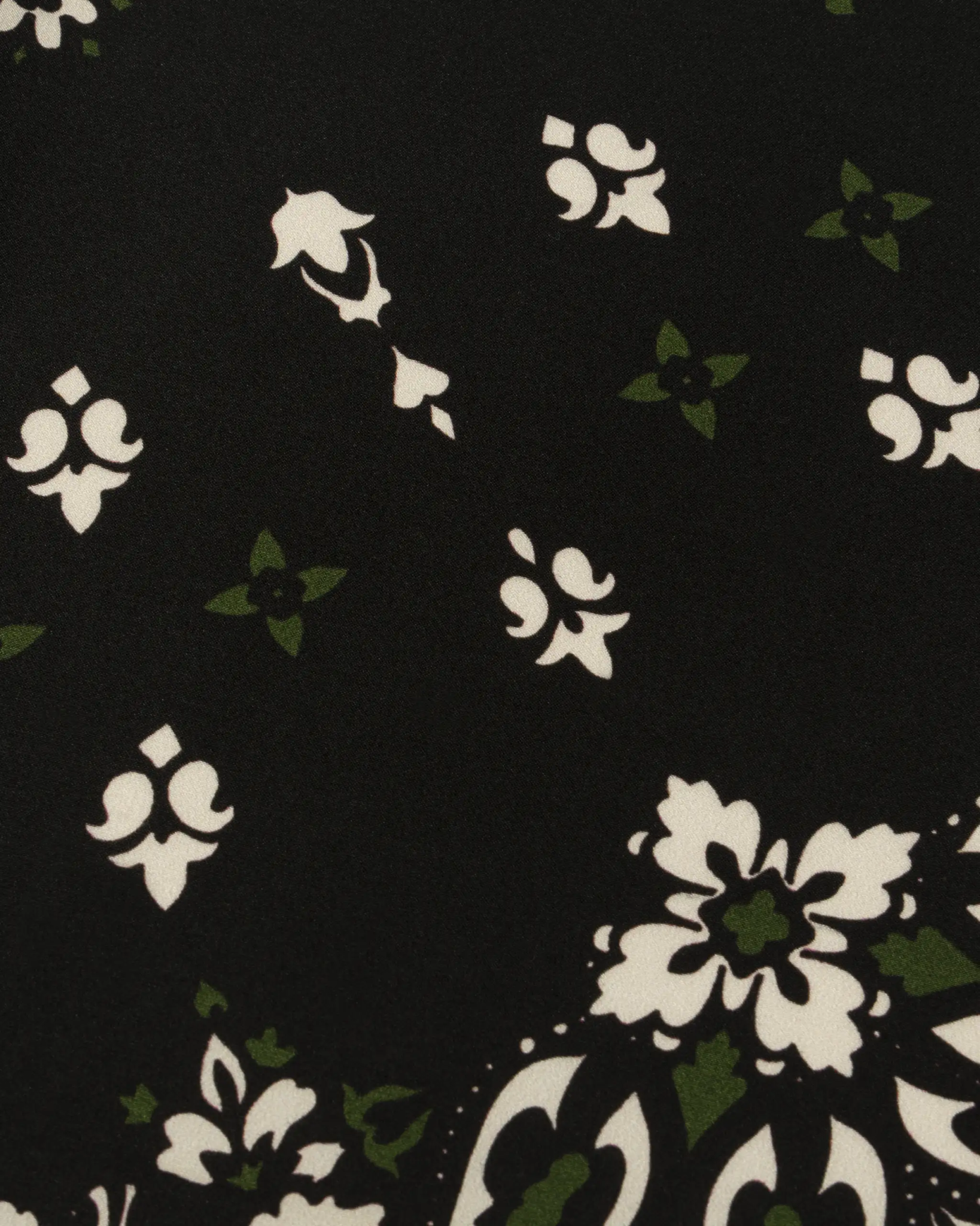 Schwarzes Seiden Bandana Tuch von Seafarer - Accessories SEAFARER