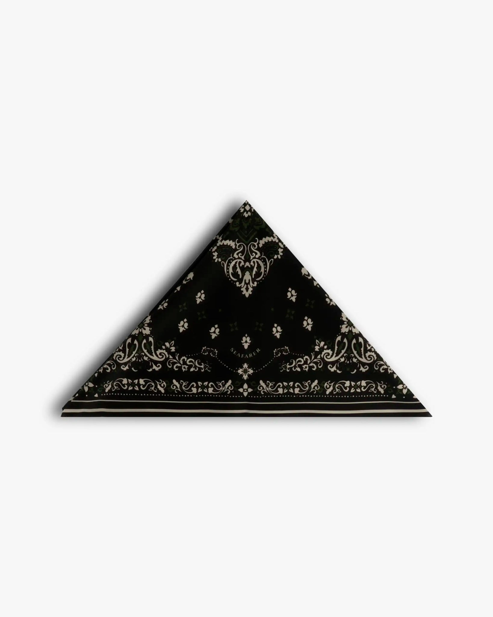 Schwarzes Seiden Bandana Tuch von Seafarer - Accessories SEAFARER