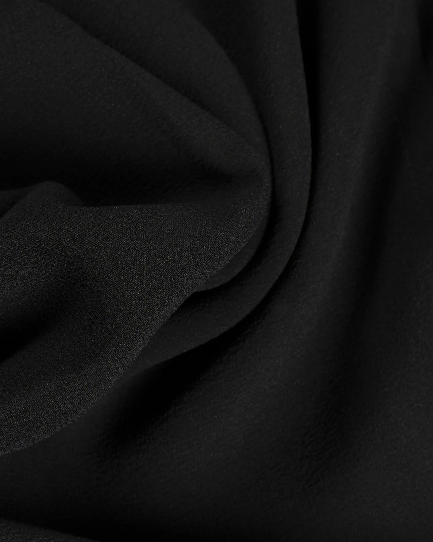 Schwarzes Seiden - Baumwoll - Stretch V - Top von Kristensen du Nord - Shirts KRISTENSEN DU N