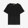 Schwarzes Seidentop mit Stretch von Silk95 - Shirts SILK95FIVE