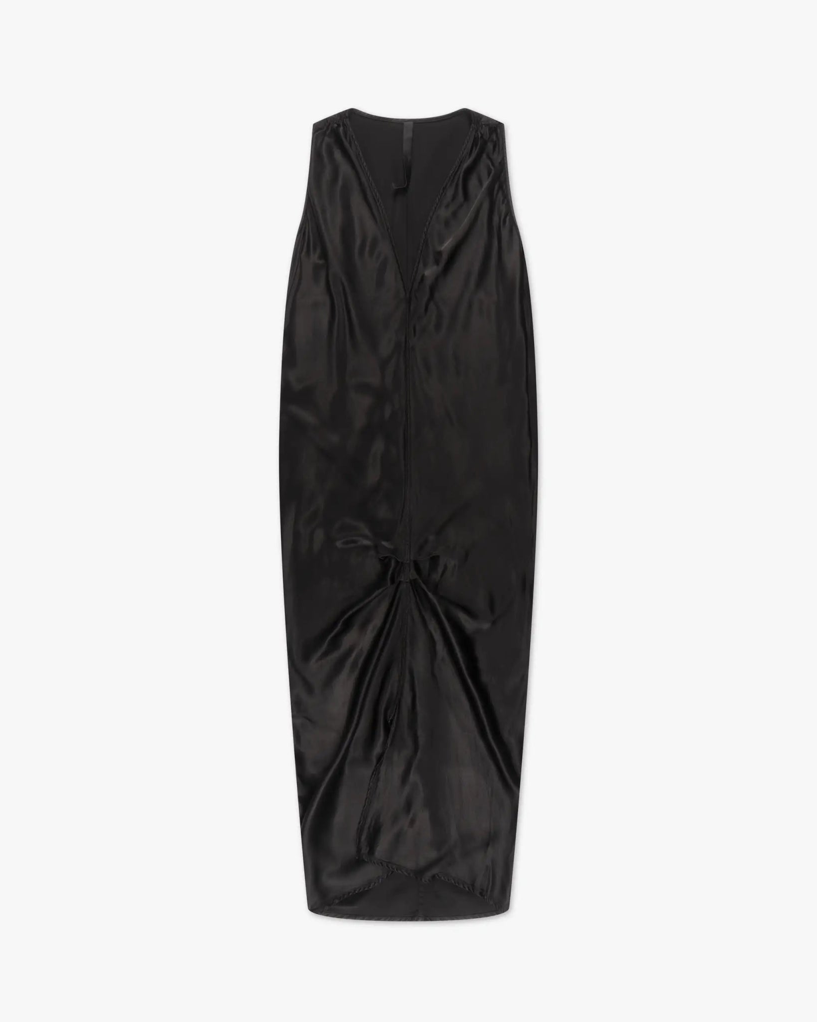 Schwarzes V - Ausschnitt Ärmelloses Kleid von Jaga - Dresses JAGA