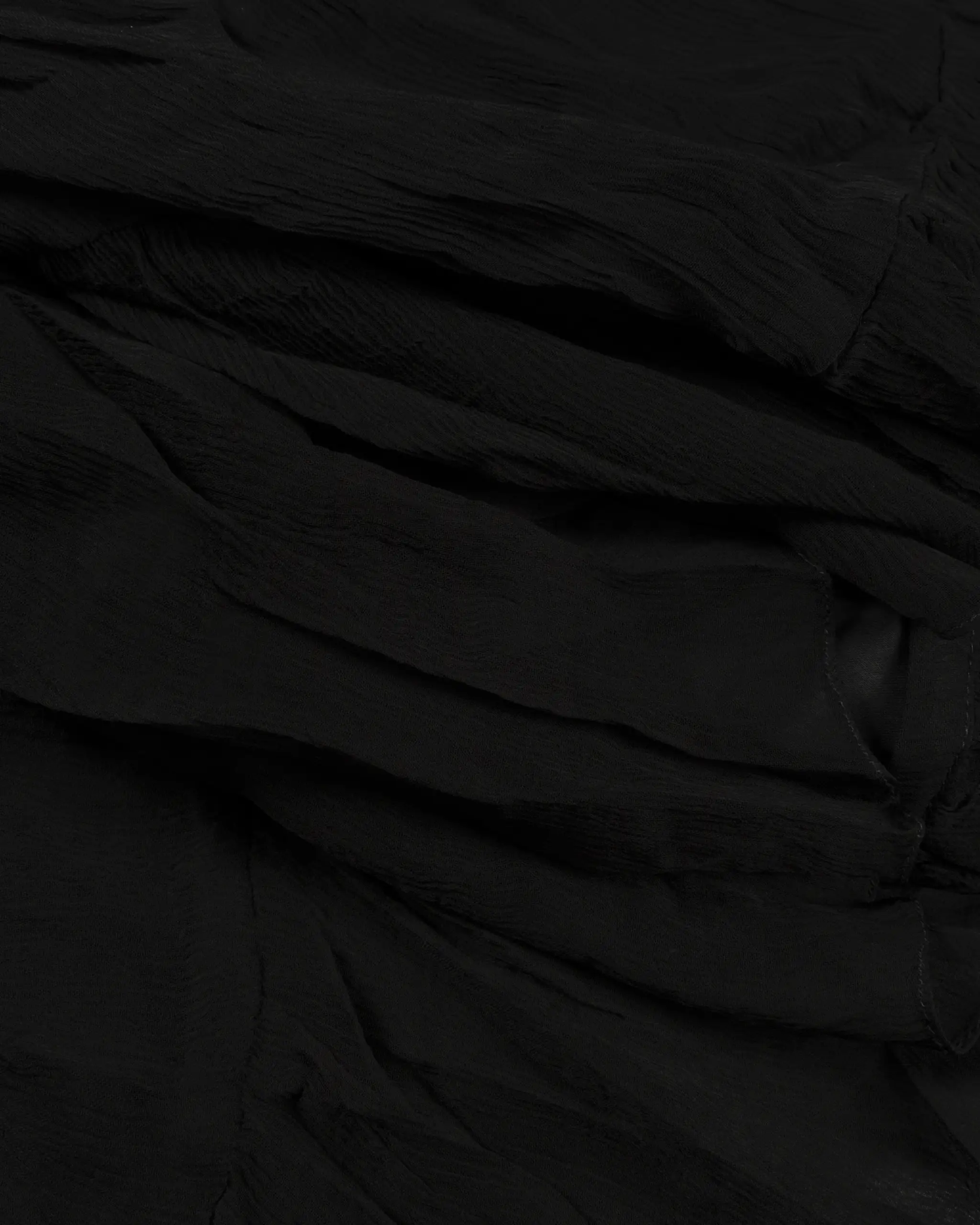 Schwarzes Voilet Tunic Kleid von Mes Demoiselles Paris - Dresses DEMOISELLES