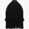 Schwarzes Voilet Tunic Kleid von Mes Demoiselles Paris - Dresses DEMOISELLES