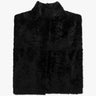 Schwarzes Wendbares Soft Lammfell Cape von Ayasse - Coats & Jackets AYASSE