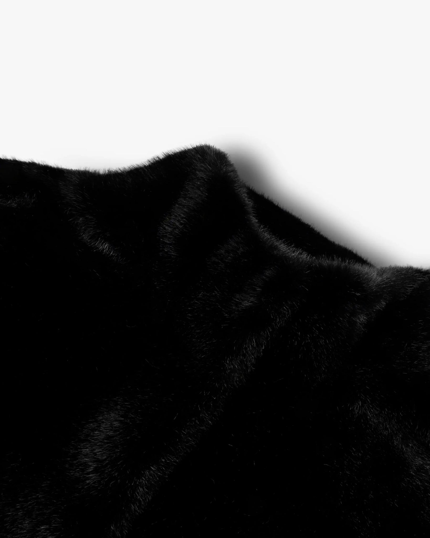 Schwarzfarbene Luxus Kunstpelz Nerz Stola von Artico - Coats & Jackets ARTICO