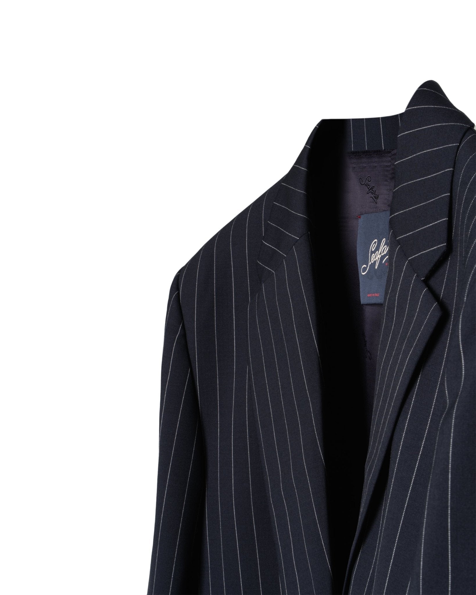 SEAFARER | OVERSIZE WOOL PIN STRIPE BLAZER - Blazers SEAFARER