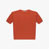 Seestern - orangener 3/4 - Kaschmir - T-Shirt von Lunaria - Knitwear LUNARIA