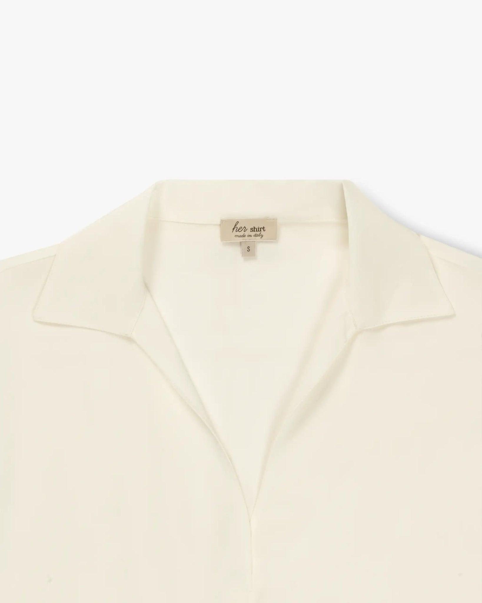 Seide Viskose Crêpe Bluse von Her Shirt - Blouses HER SHIRT