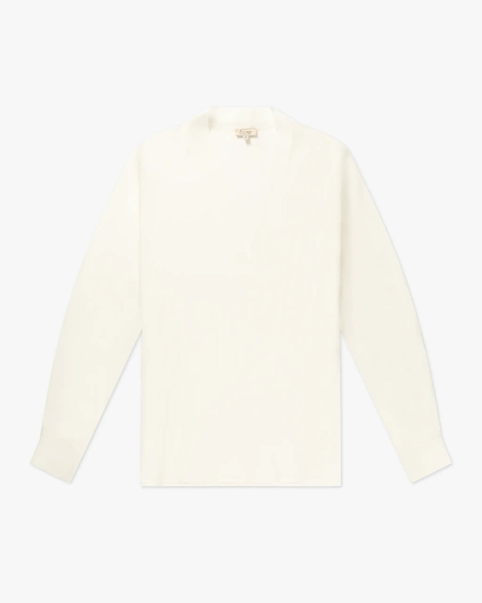 Seide Viskose Crêpe V - Ausschnitt Bluse von Her Shirt - Blouses HER SHIRT