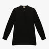 Seiden - Viscose - Crêpe Kragenlose Lange Bluse - Blouses HER SHIRT