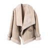 SHOREDITCH SKI CLUB | DARLING SUEDE SHEARLING BOMBER - Coats & Jackets SHOREDITCH SKI