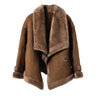 SHOREDITCH SKI CLUB | DARLING SUEDE SHEARLING BOMBER - Coats & Jackets SHOREDITCH SKI