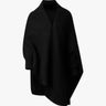 Silberfarbener Glamour Cashmere Double Face Poncho von Philo Sofie - Knitwear PHILO - SOFIE