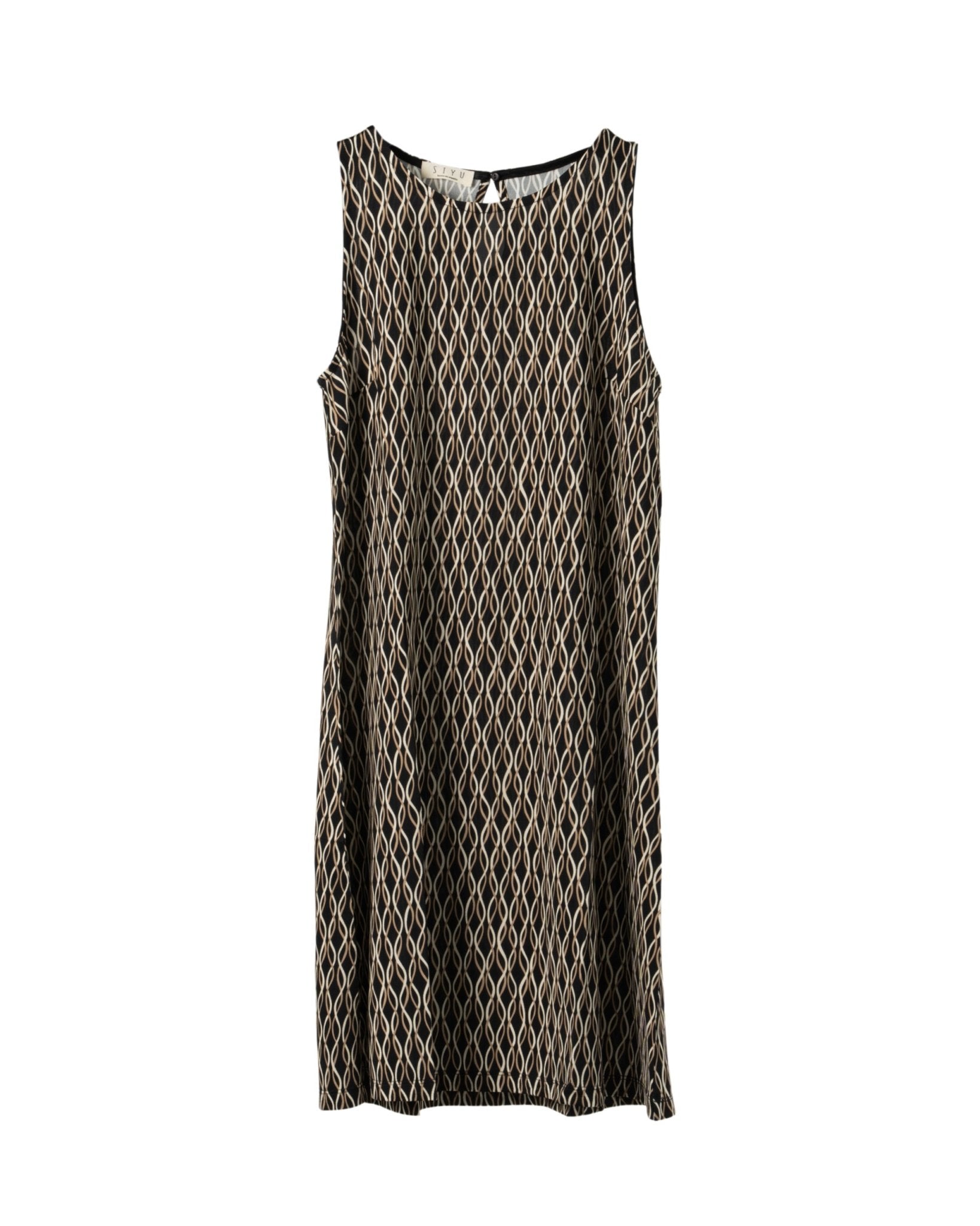 SIYU | CREW SLEEVELESS DRESS GUCCI MIX DESIGN - Dresses SIYU