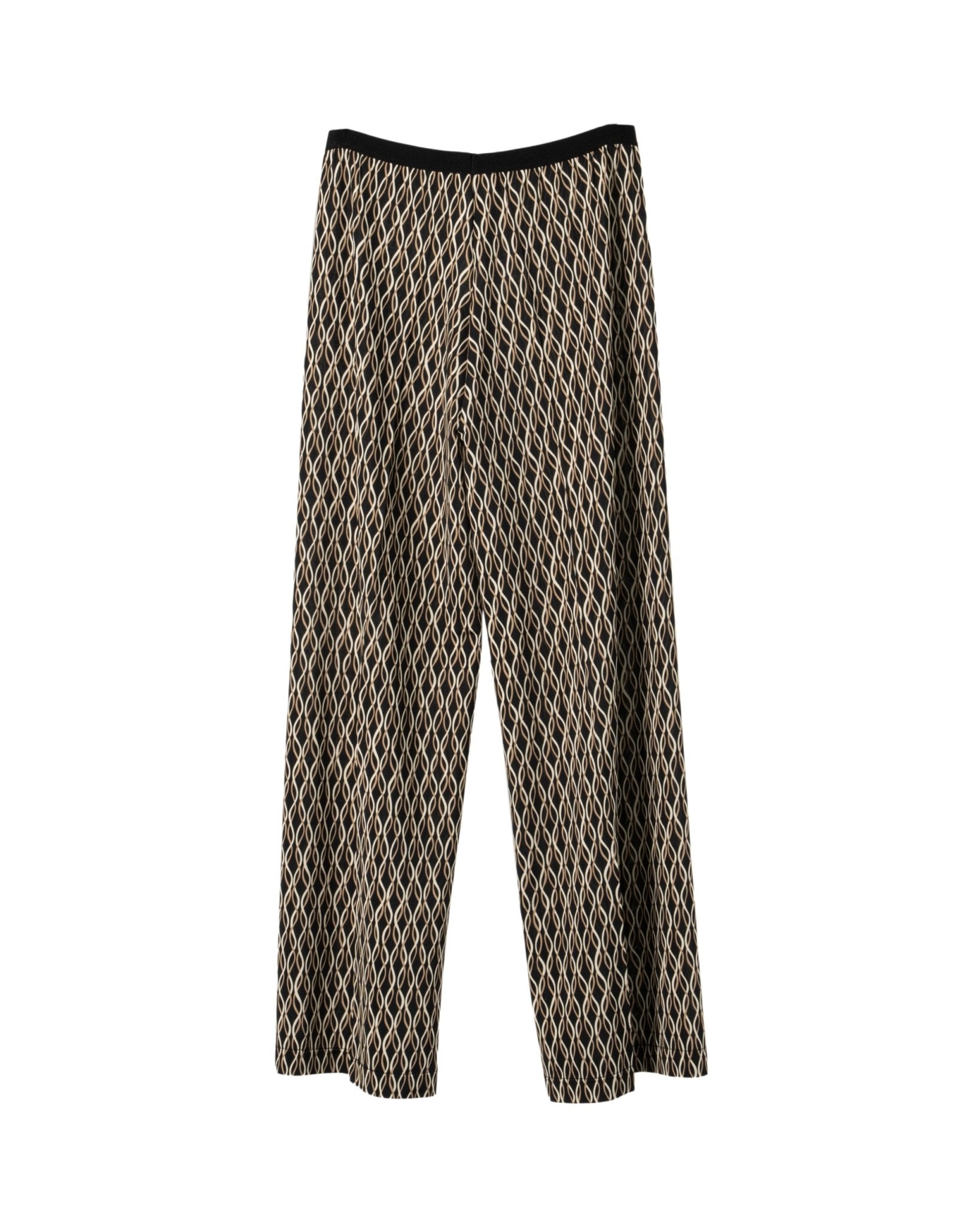 SIYU | LONG FLAIR CUT GUCCI MIX PRINT PANTS - Trousers SIYU