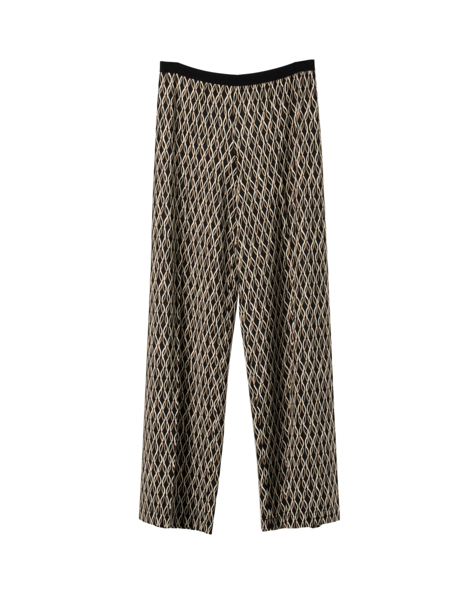 SIYU | LONG FLAIR CUT GUCCI MIX PRINT PANTS - Trousers SIYU