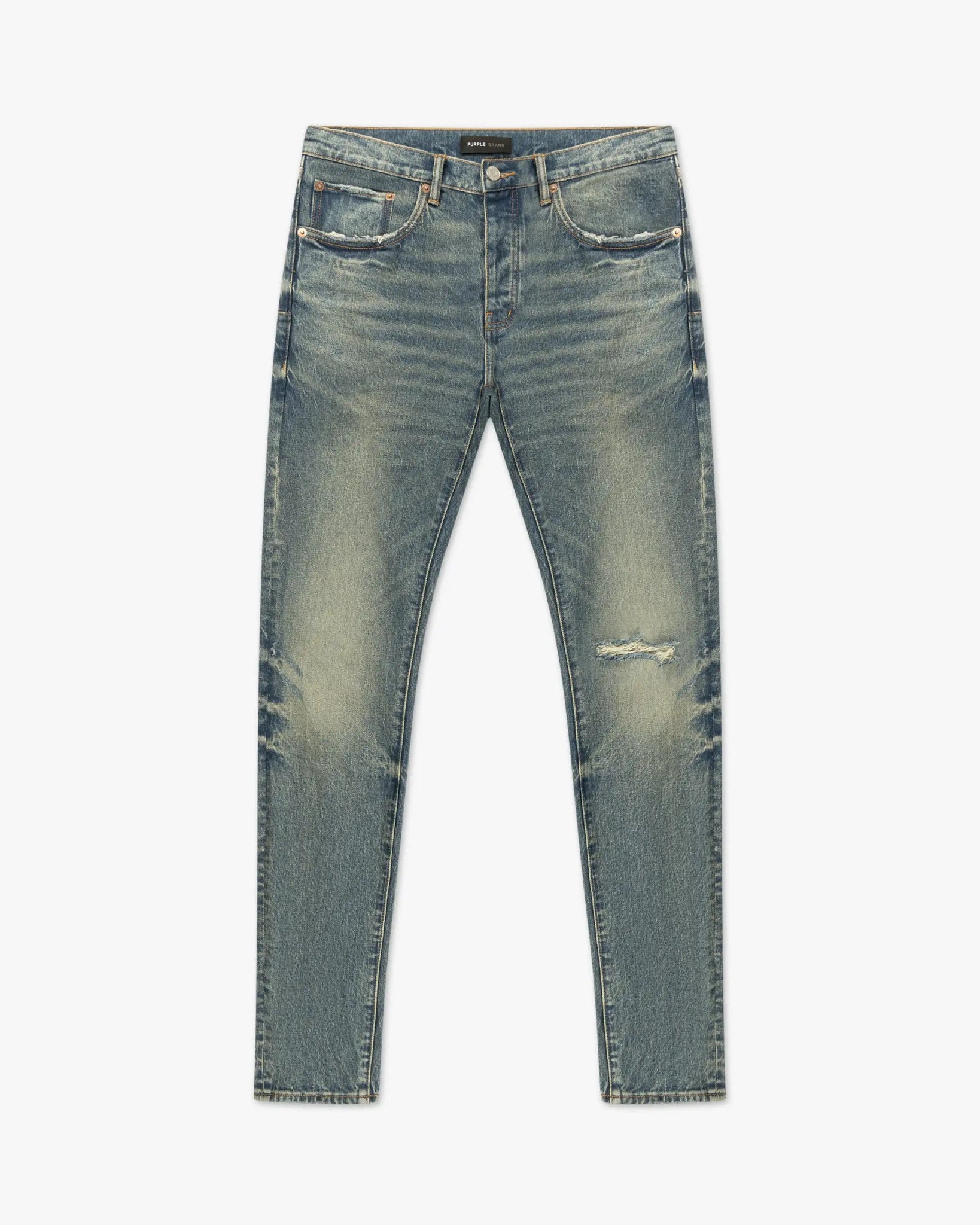 Skinny Fit mit Schnitt von Purple Brand - Trousers PURPLE BRAND