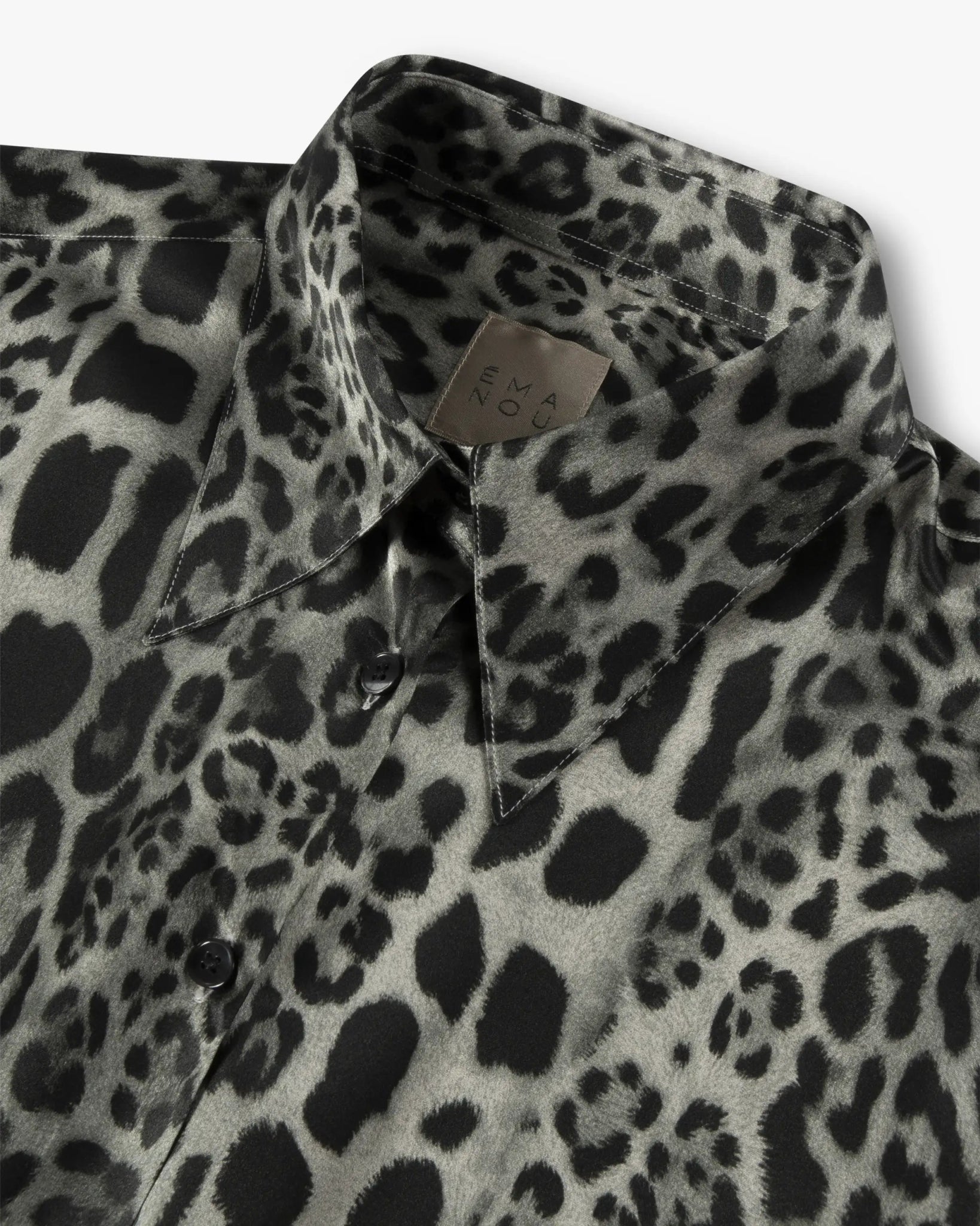Taillierte Langmanschetten Seiden - Printbluse von Emanou - BLOUSON EMANOU