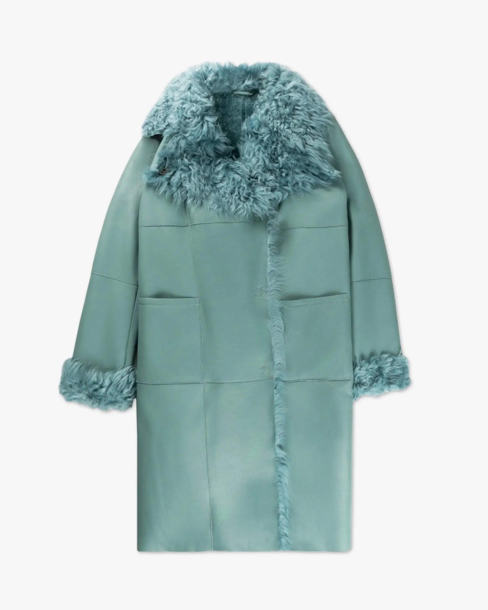 Taillierter Toscana Mix Shearlingmantel von Balatt - Outdoor / Jacken BALATT