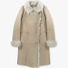 Taillierter Toscana Mix Shearlingmantel von Balatt - Outdoor / Jacken BALATT