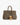 Taupefarbene Veloursledertasche mit Schmuckbesatz und Schulterriemen von Mia Bag - Accessories MIA BAGS