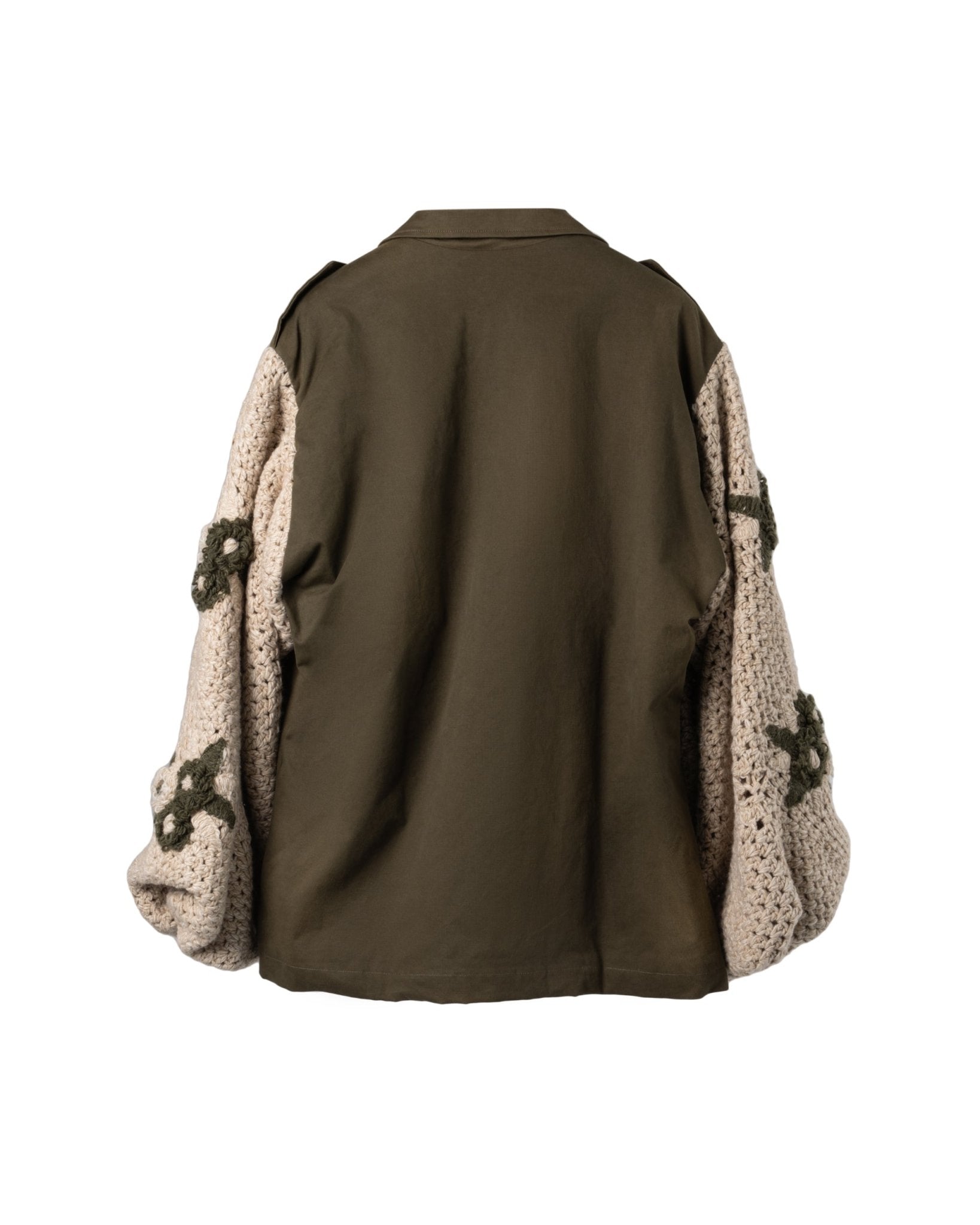 TU LIZE | FIELD JACKET TEDDY LINING MESCH SLEEVES - Coats & Jackets TULIZE