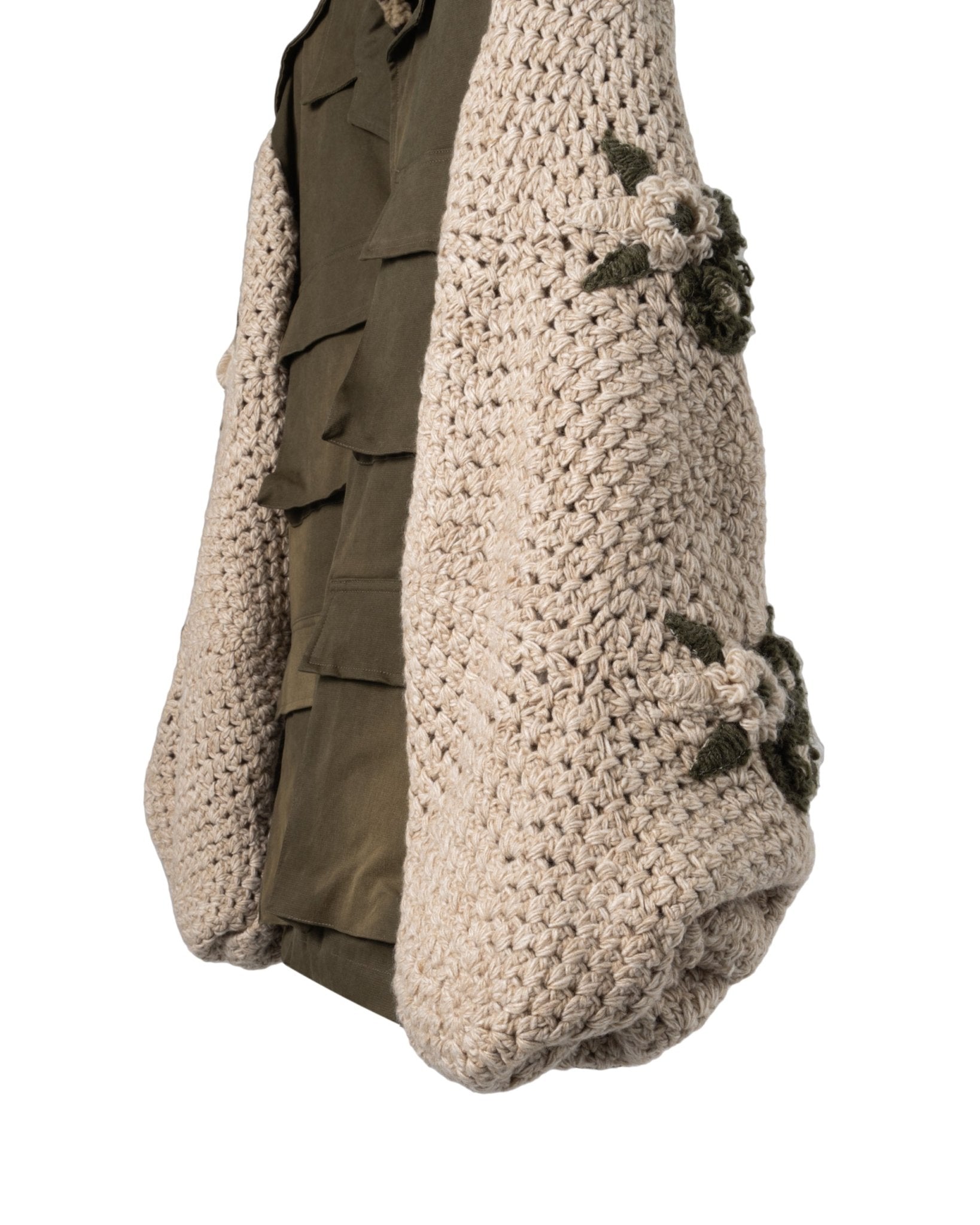 TU LIZE | FIELD JACKET TEDDY LINING MESCH SLEEVES - Coats & Jackets TULIZE