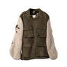 TU LIZE | FIELD JACKET TEDDY LINING MESCH SLEEVES - Coats & Jackets TULIZE