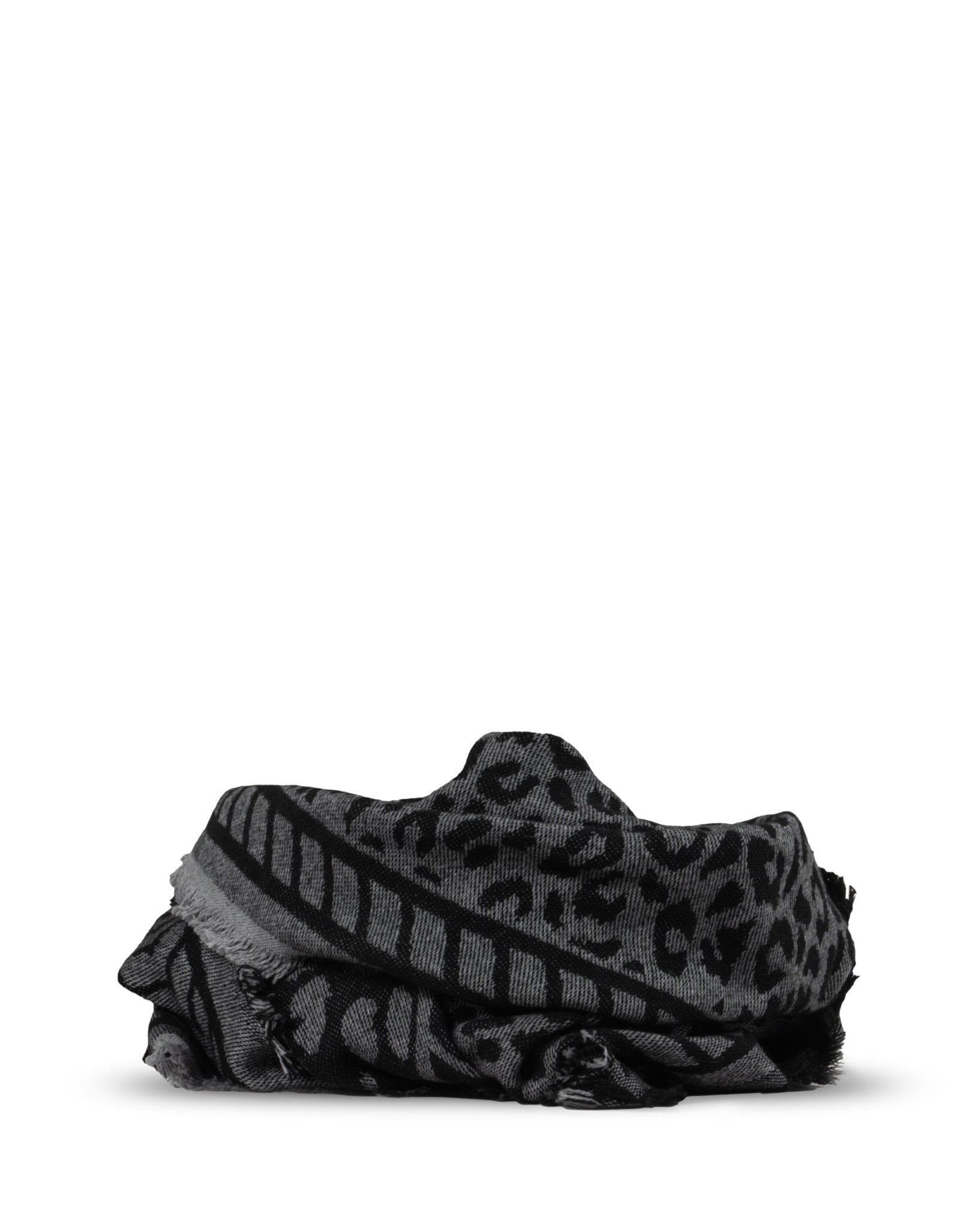 TWELVE | ANIMAL PRINT TRIANGLE SCARF JONA - Scarves TWELVE