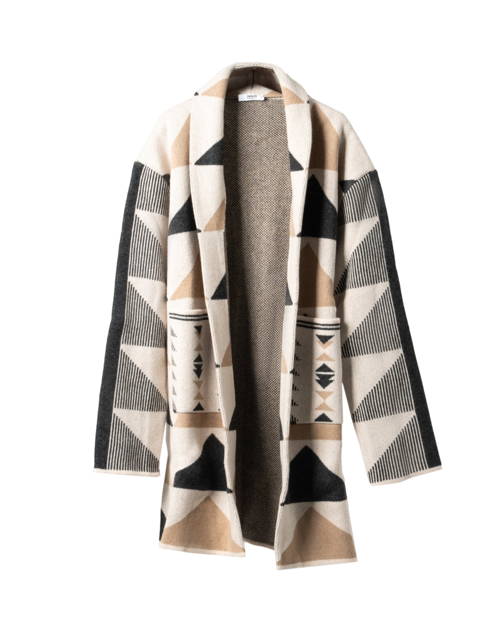 TWELVE | IKAT KNITTED COAT TONI - Knitwear TWELVE