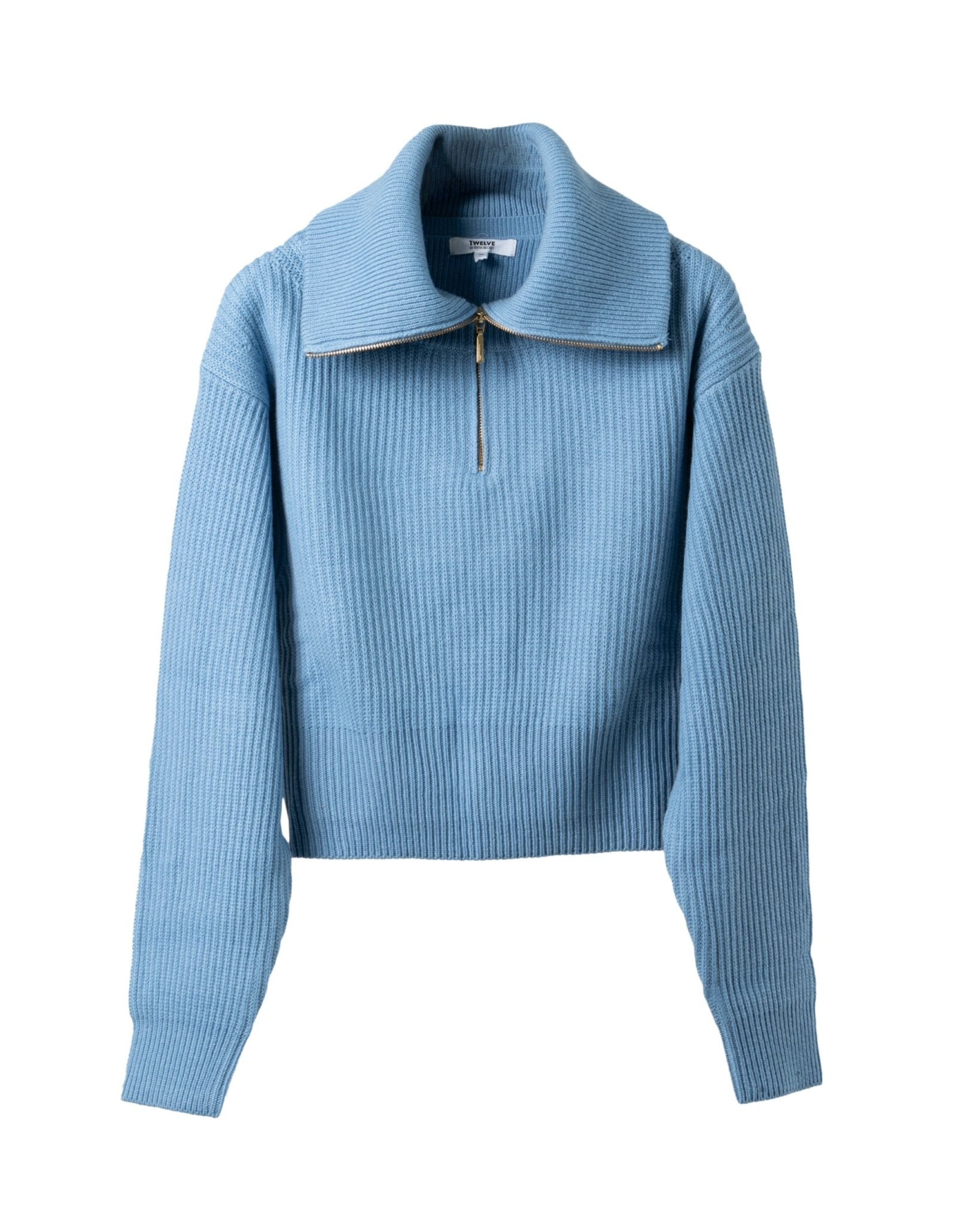 TWELVE | KNITTED ZIP - TROJER JEANNE - Knitwear TWELVE