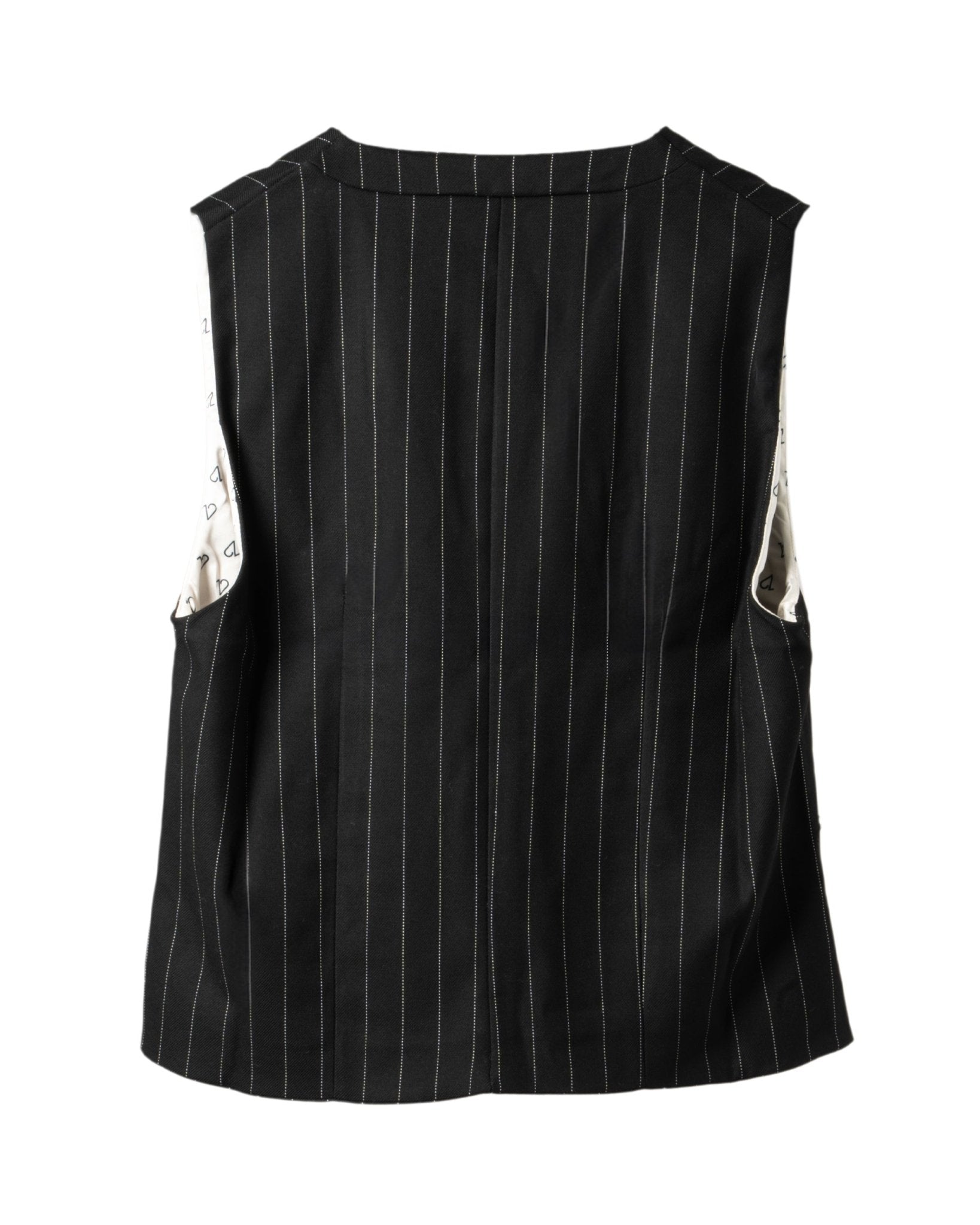 TWELVE | PIN STRIPE GILET MANON - Vests TWELVE