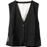TWELVE | PIN STRIPE GILET MANON - Vests TWELVE