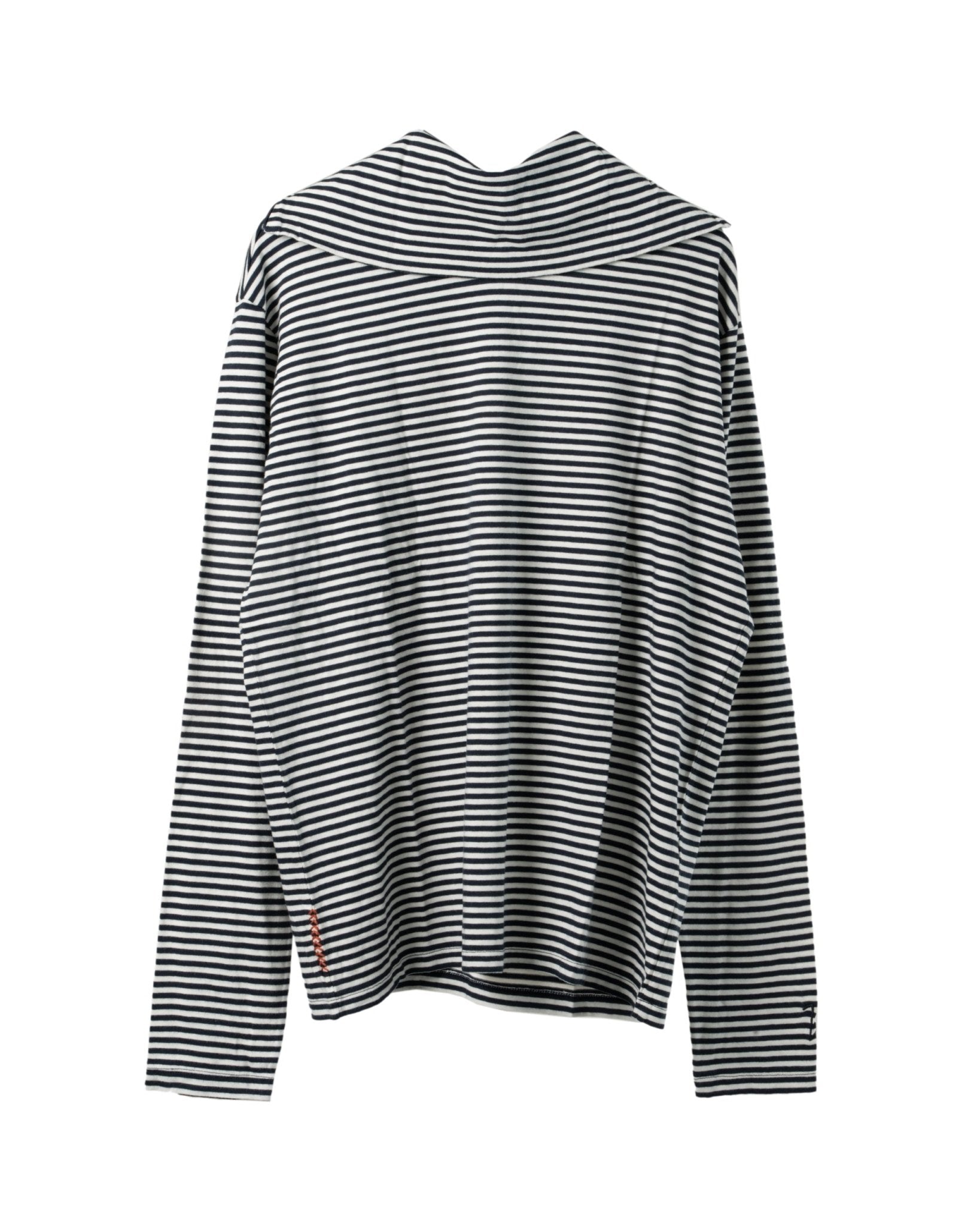 TWELVE | STRIPPED HIGH COLLAR LONGSLEEVE JULY - Shirts TWELVE