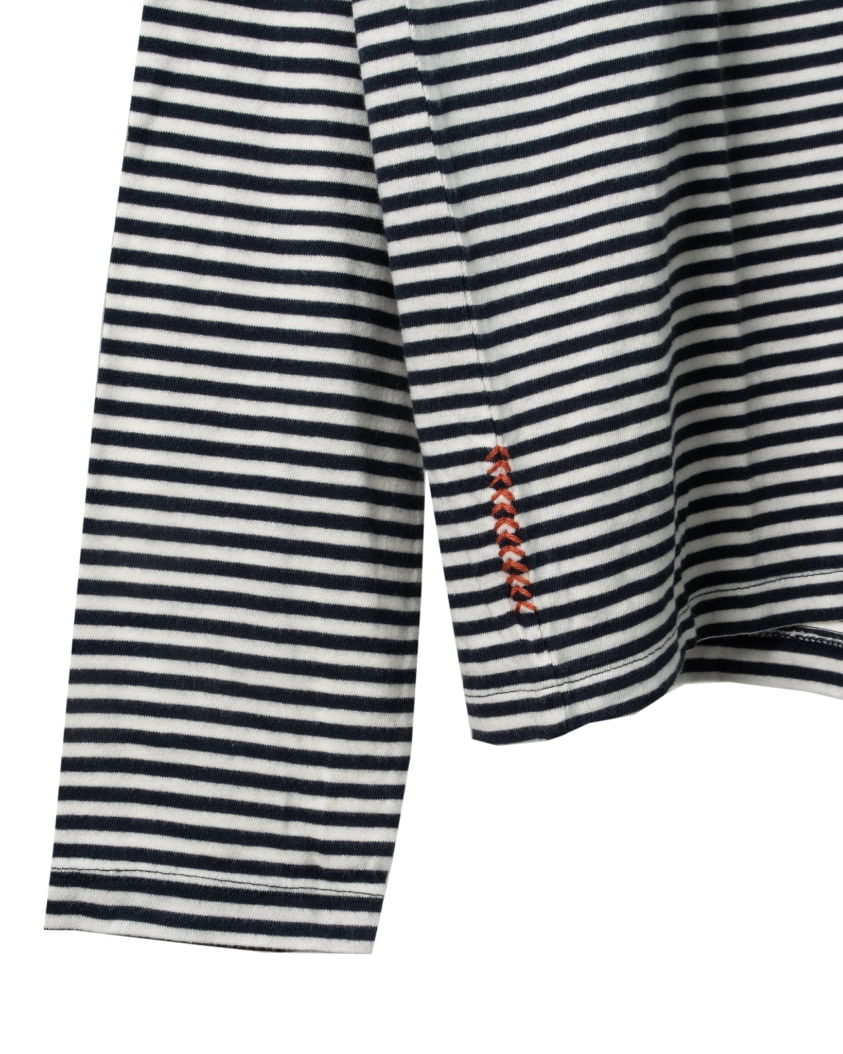 TWELVE | STRIPPED HIGH COLLAR LONGSLEEVE JULY - Shirts TWELVE