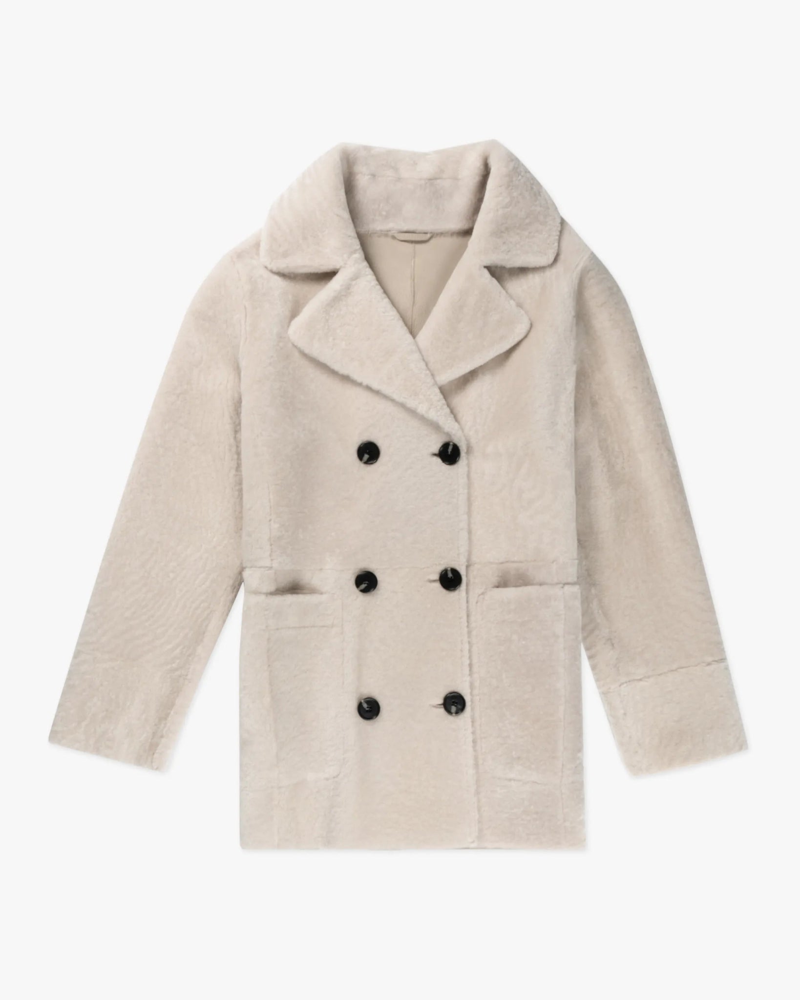 Ultraleichter Shearling - Caban von Nove - Coats & Jackets NOVE